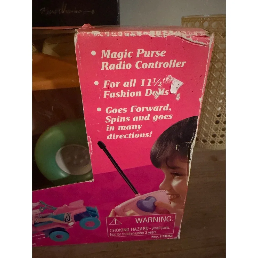 Meritus 1995‎ Girl Friend ATV Radio Control Spinning Cycle Toy For Kids